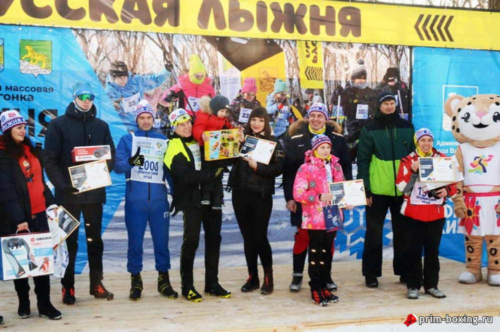 Наши на «Лыжне России»